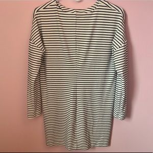 Dynamite Black and White Striped Dress